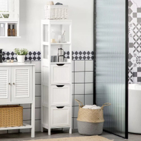 Narrow bathroom cabinet with 3 drawers and 2-tier shelf |$120.99 at Target