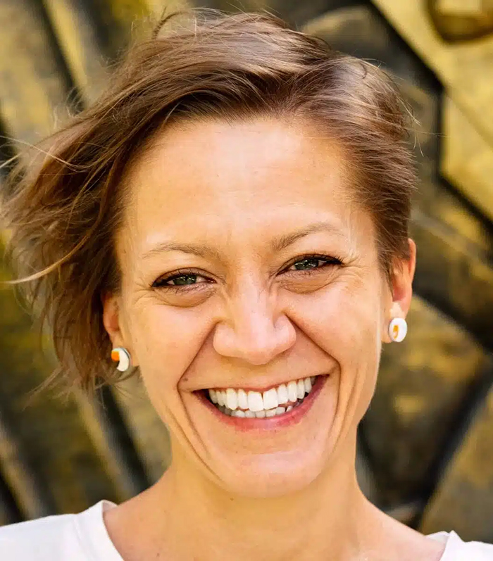 A headshot of Dr. Nicola Cann, sleep psychologist