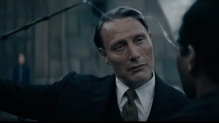 Mads Mikkelsen in Fantastic Beasts: The Secrets of Dumbledore