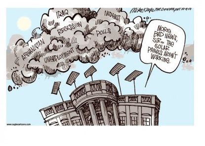 White House's stormy weather