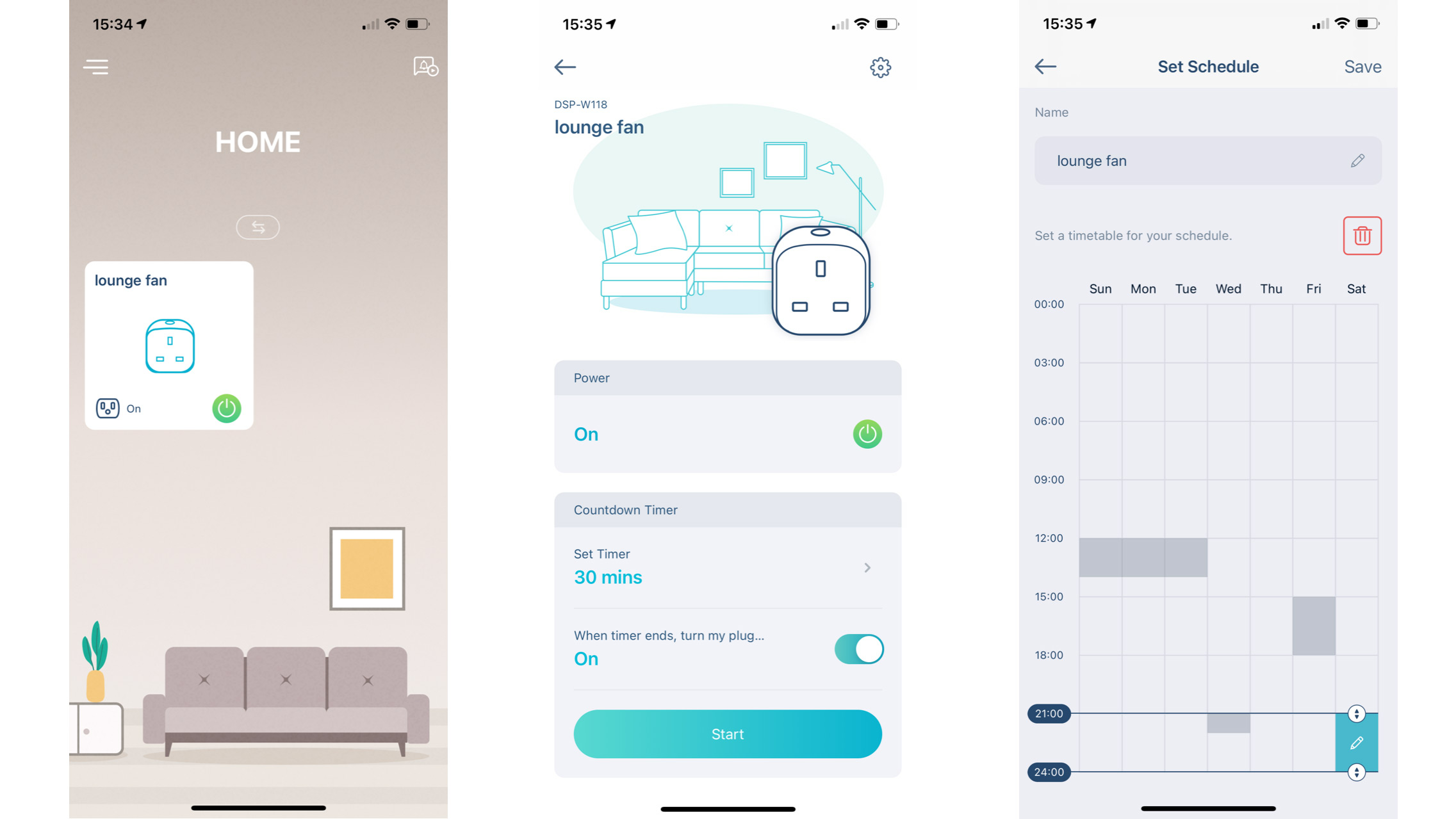 The app to control the D-Link Mini Wi-Fi Smart Plug DSP-W118