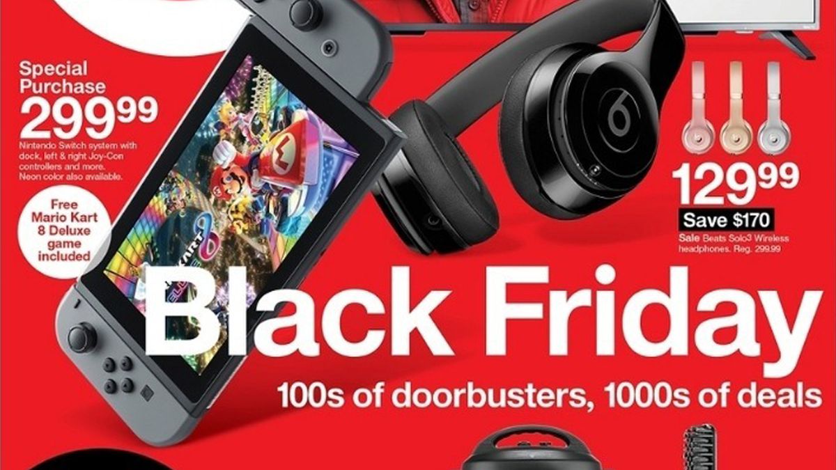 Target Black Friday Deals Preview Including Zelda For 30 And A Cheap Nintendo Switch Bundle Gamesradar