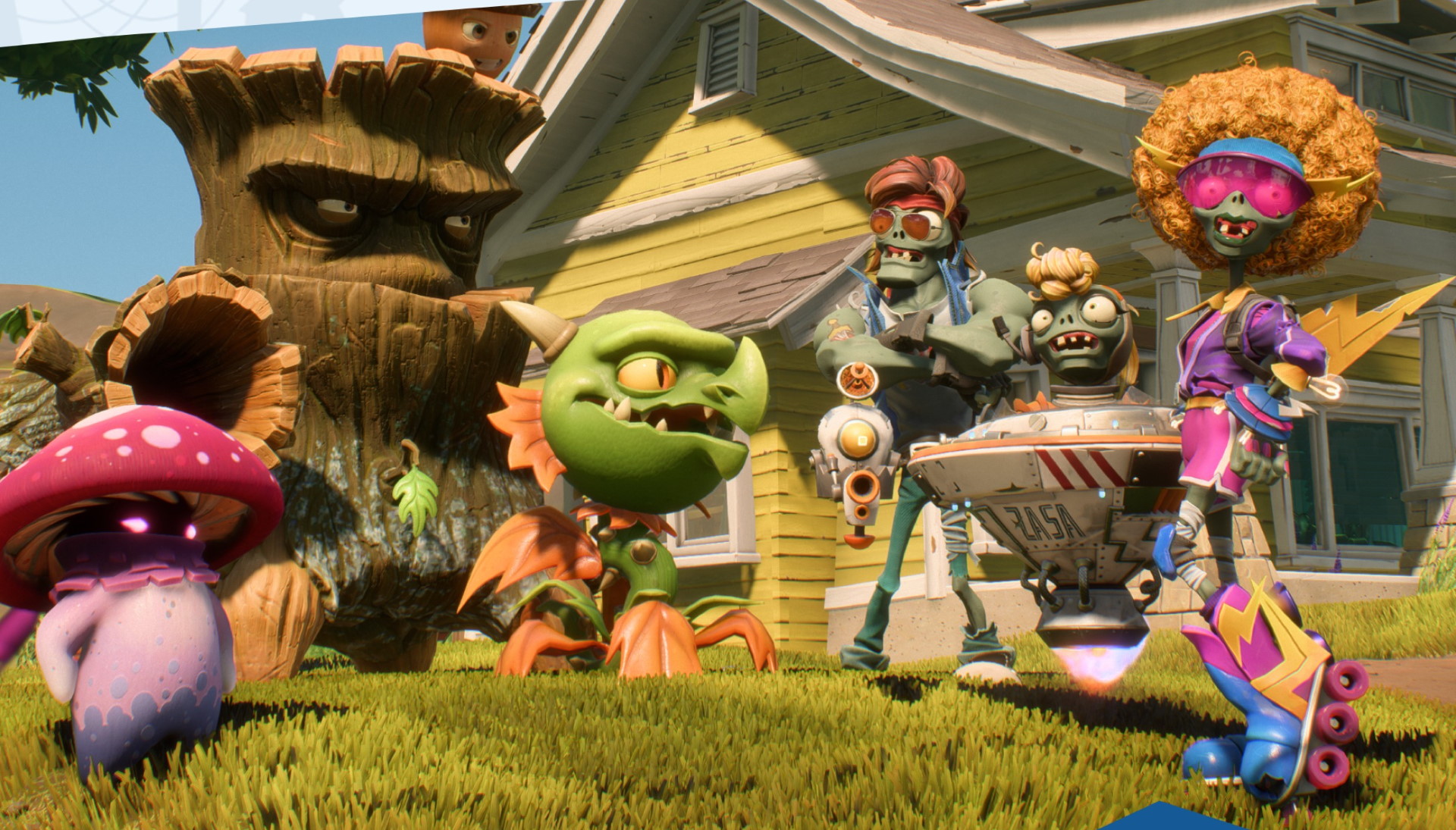Plants vs. Zombies 4 characters, Zombie, Video game, battle for