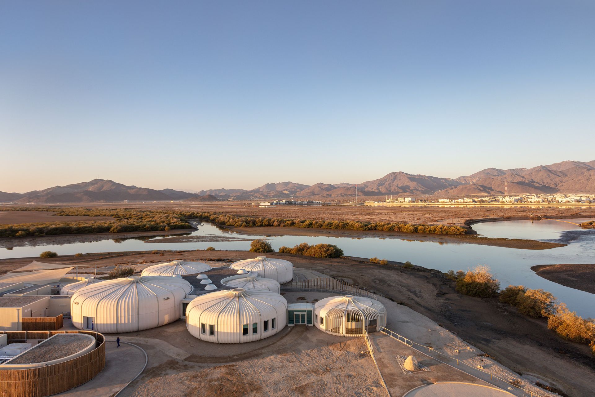 Khor Kalba Turtle and Wildlife Sanctuary by Hopkins Architects