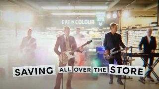 Status Quo playing in M&S