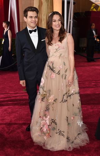 Keira Knightley & James Righton At The Oscars, 2015