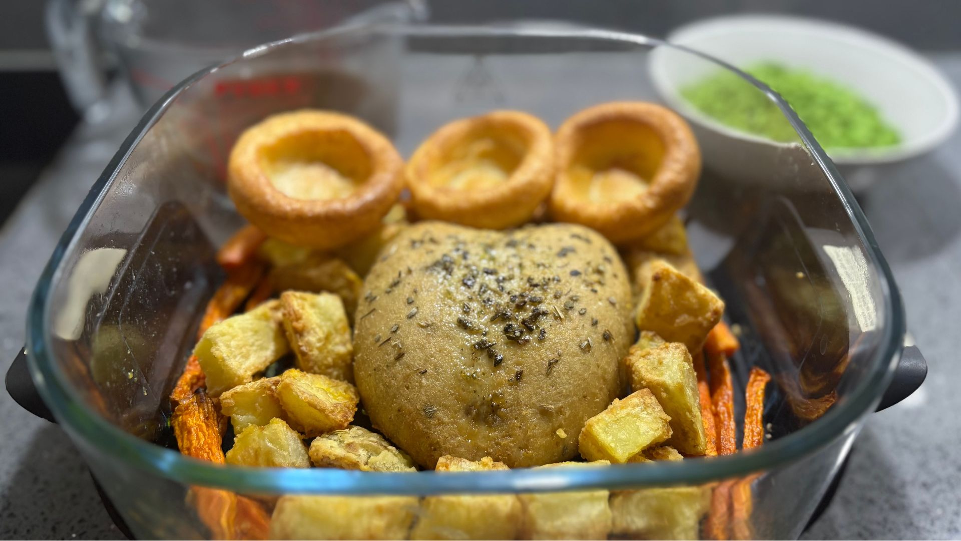 Making a roast dinner in the Ninja Crispi Air Fryer