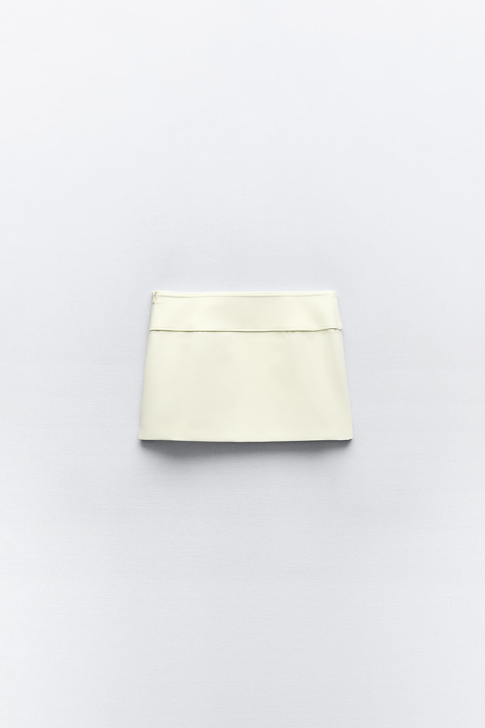 Belted Mini Skirt