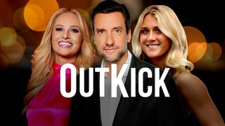 Outkick show hosts Tomi Lahren, Clay Travis and Riley Gaines
