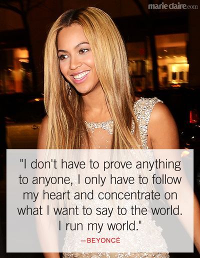 10 Best Beyonce Quotes of All Time | Marie Claire