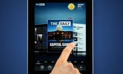 "The Daily," the first iPad-only newspaper, reportedly cost $30 million to develop and can be yours for $1 a week. 