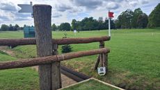 The Holland Cooper Vicarage Vee on the Badminton Horse Trials cross-country course for 2026
