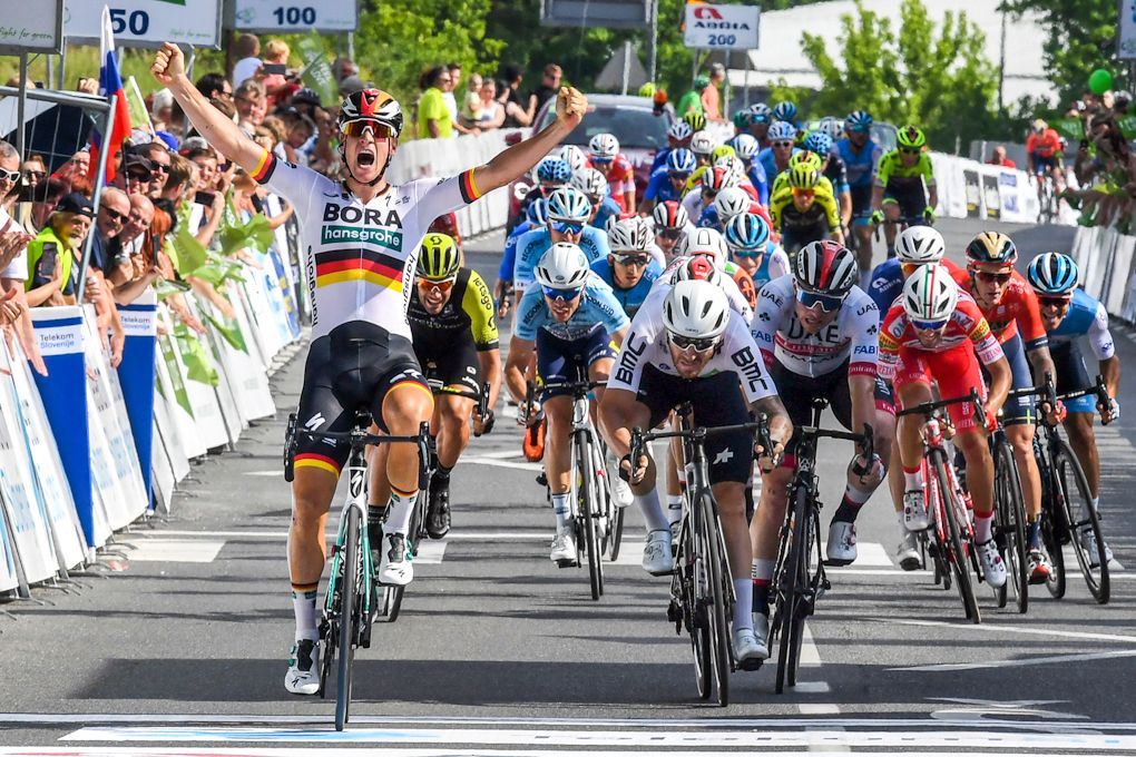 Pascal Ackermann wins the opening stage at the Tour of Slovenia