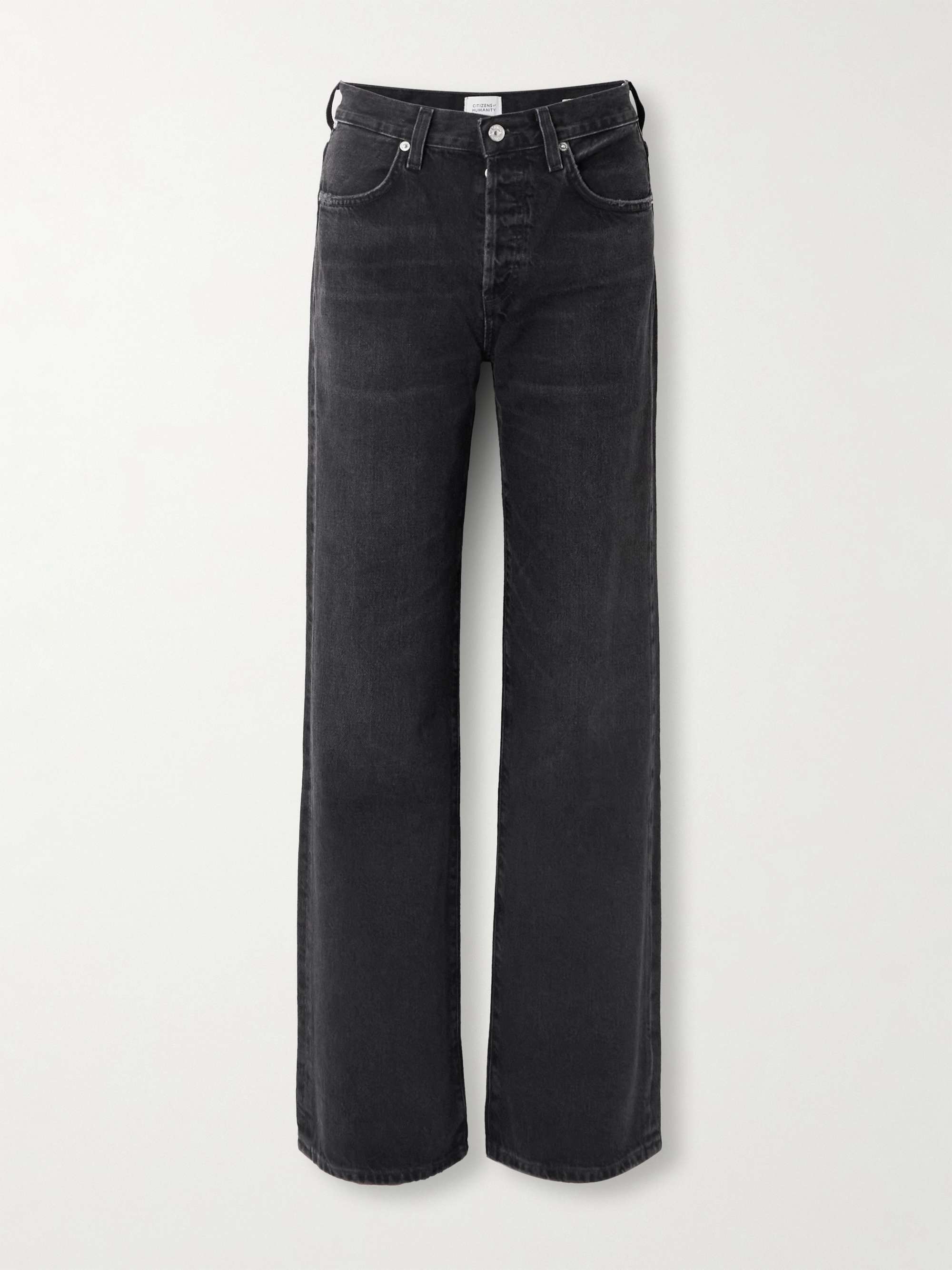 Annina High-Rise Wide-Leg Jeans - 33&quot;