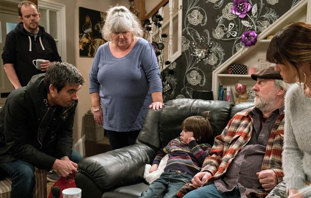 Cain Dingle, Lisa Clegg, Kyle Wright, Zak Dingle, Kerry Wyatt