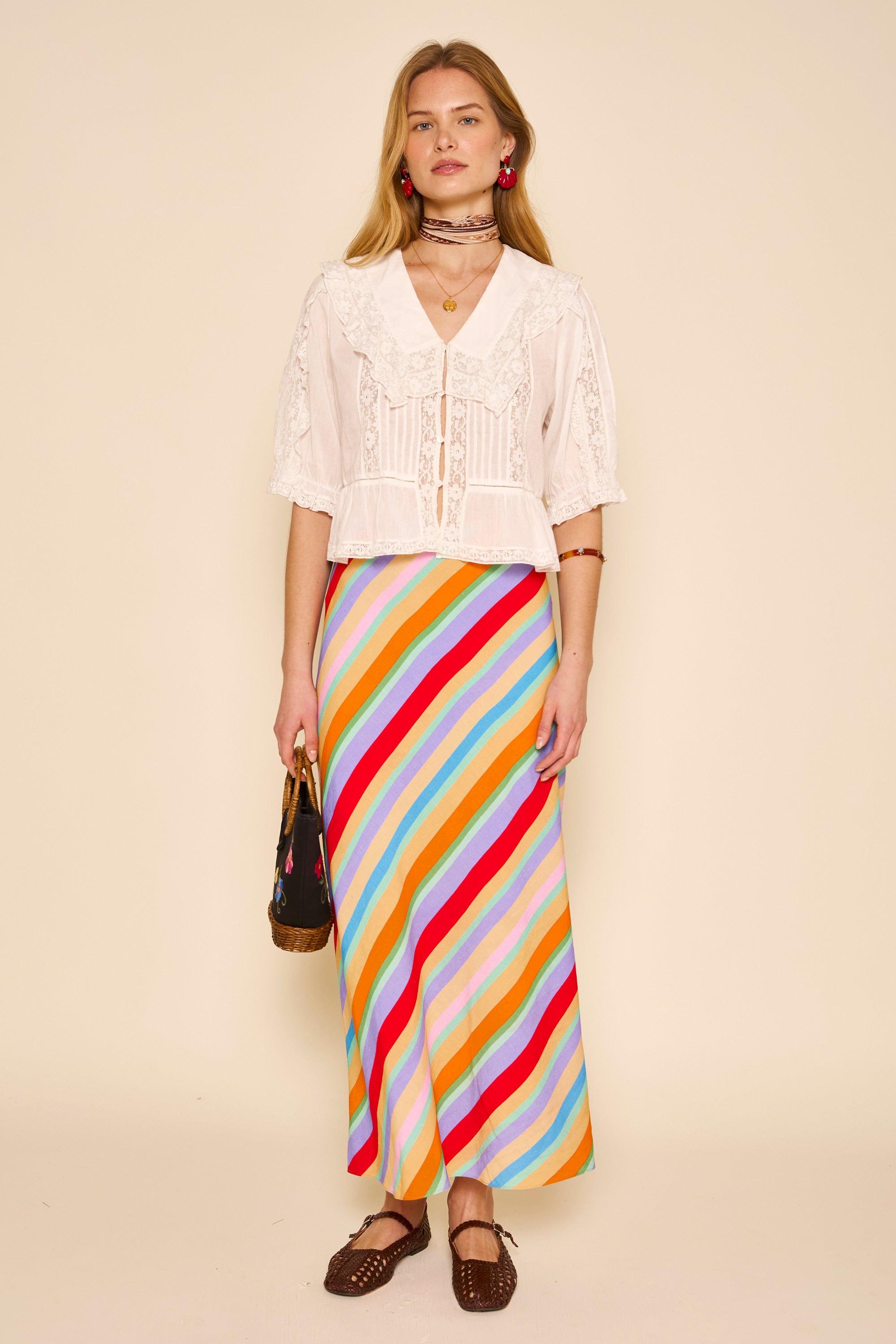 Ardith - Capri Stripe Multi