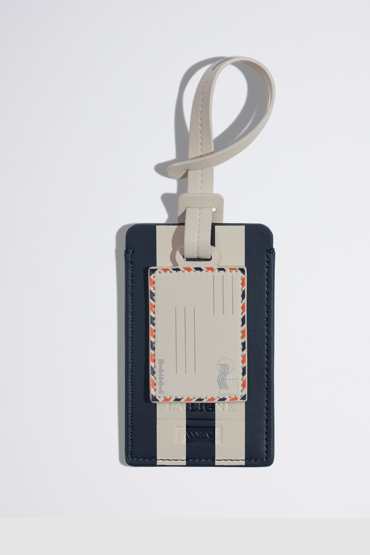 Away The Luggage Tag & Charm Duo in Postcard