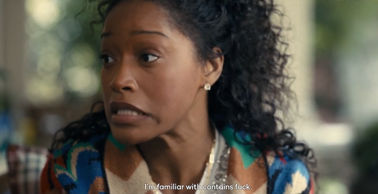 Keke Palmer on The Burbs with a captioning fail.