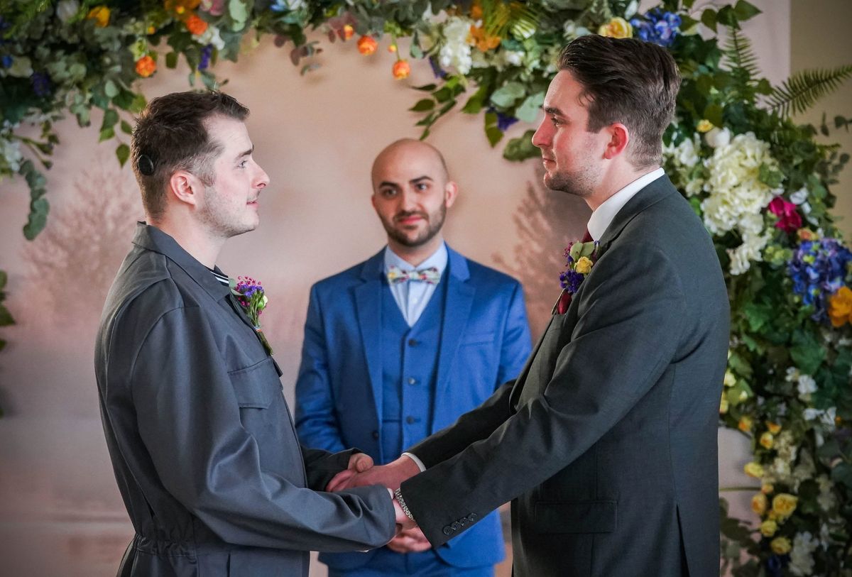 Ben and Callum tie the knot in EastEnders