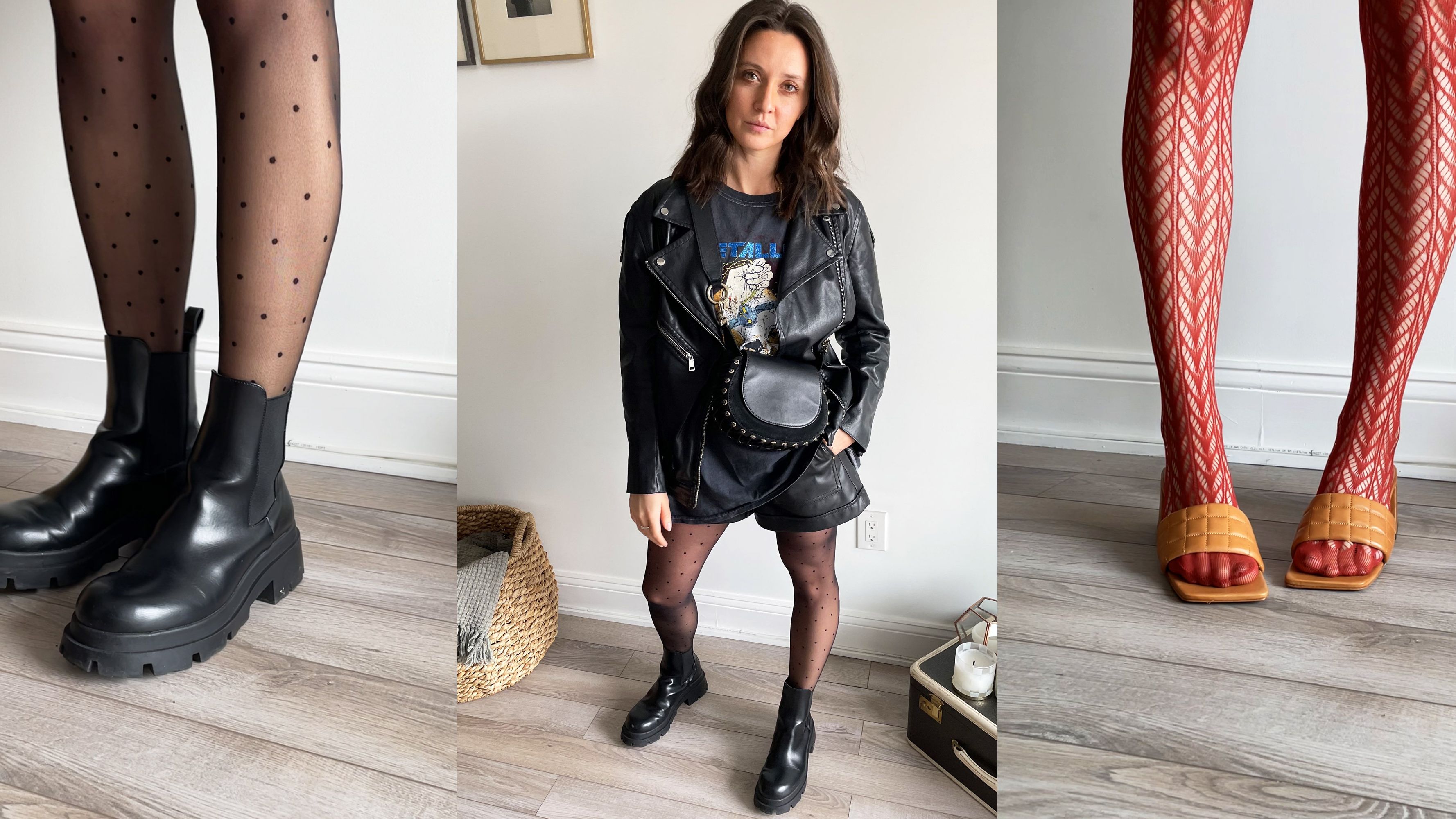 Style Panel: How to wear patterned tights - FASHION Magazine