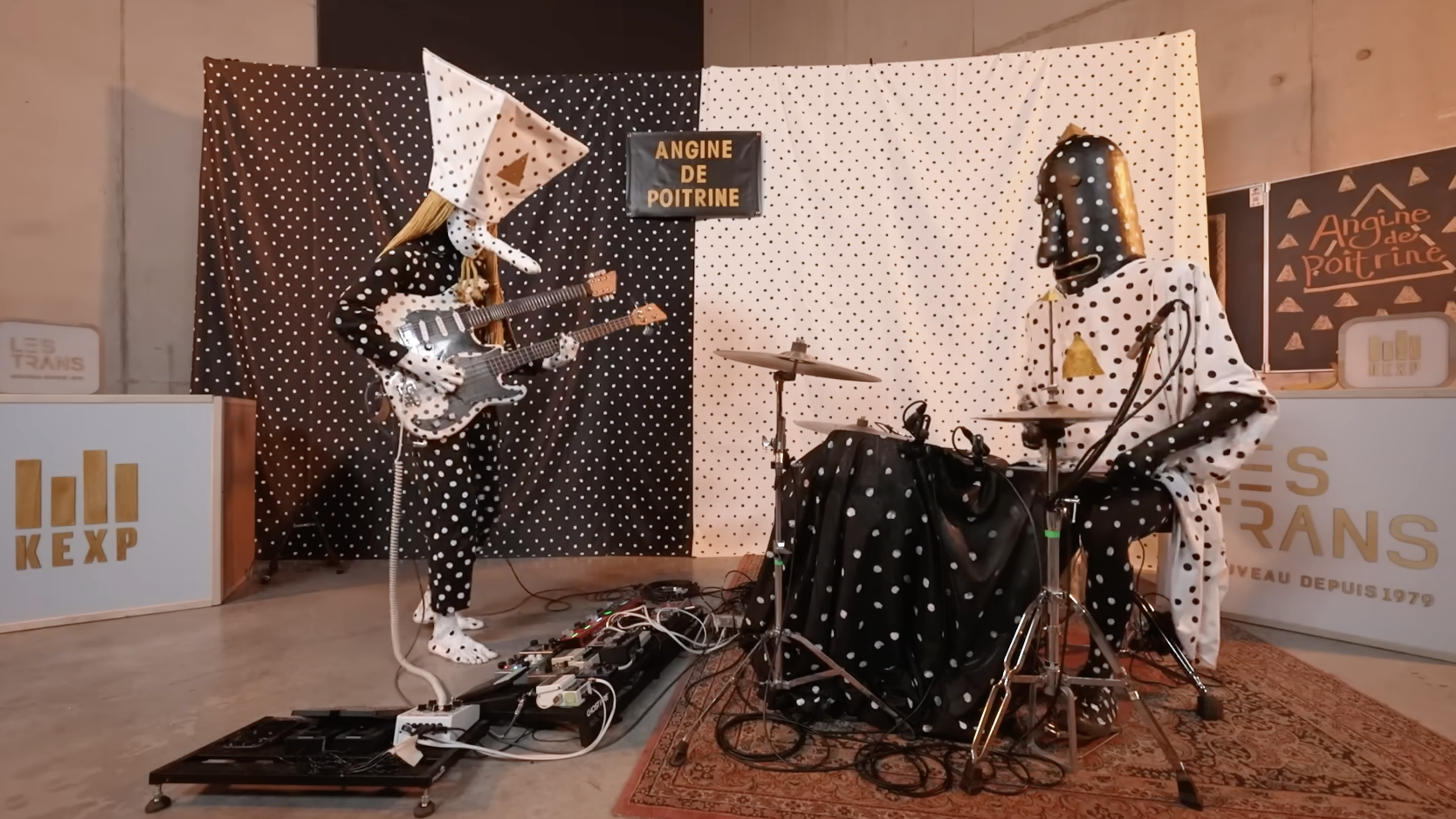 “They describe themselves as a Mantra-Rock Dada Pythago-Cubist Orchestra, and the band name translates to ‘angina of the chest’”: The microtonal music theory behind viral math-rockers Angine de Poitrine