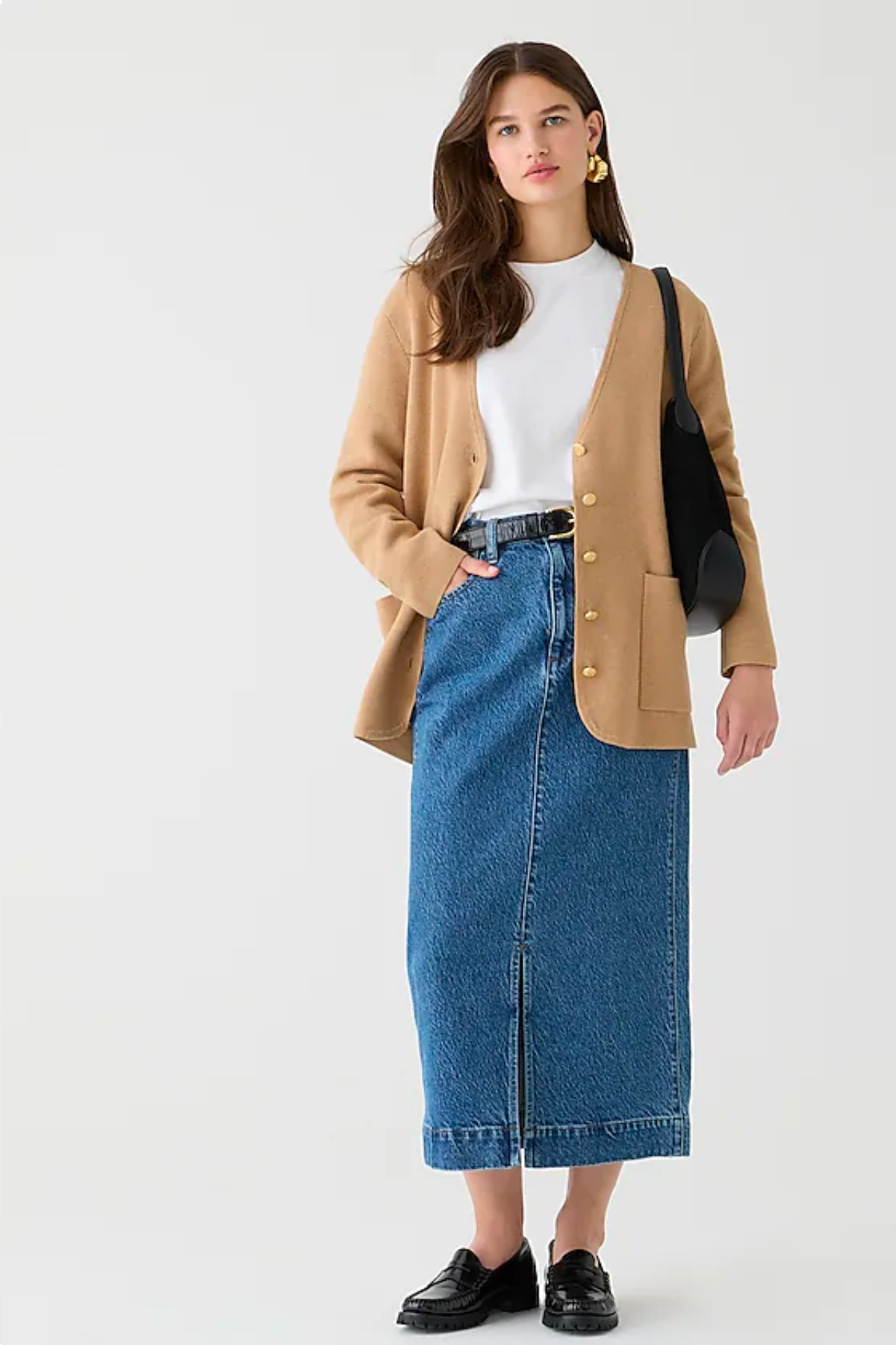 Giselle V-neck sweater-blazer