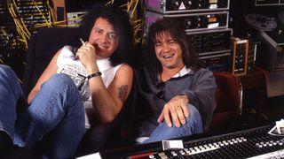 Steve Lukather and Eddie Van Halen