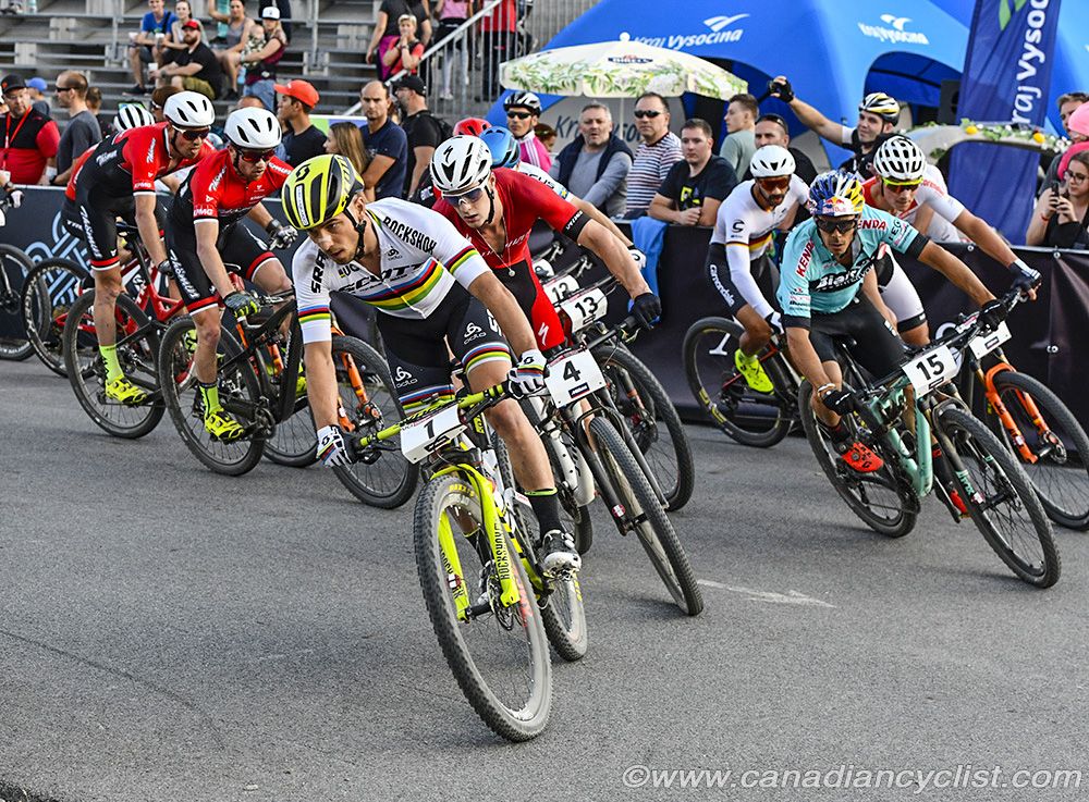 Starting the last lap