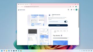 Google Preferred Sources feature