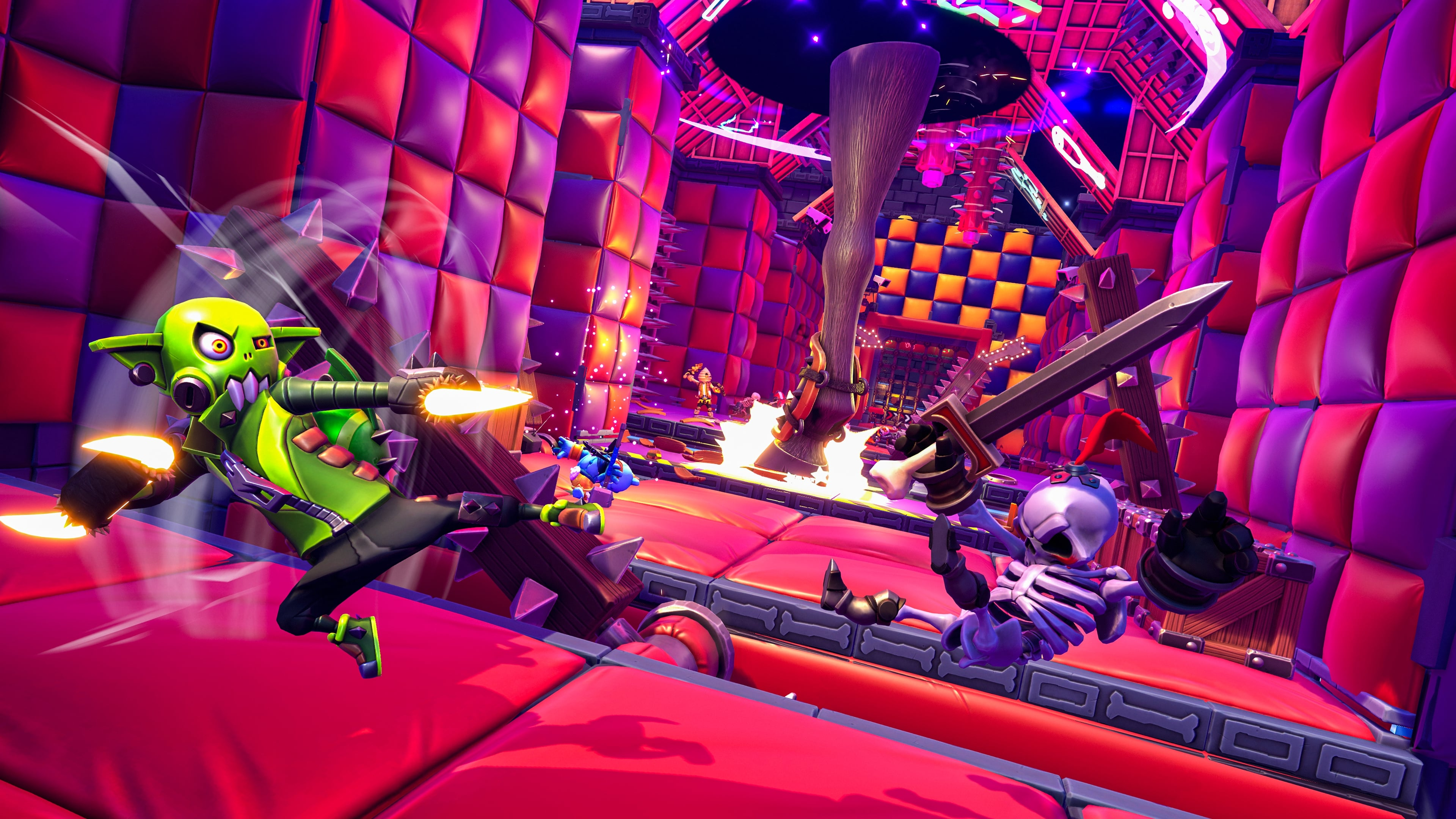 A screenshot from Glowmade's King of Meat game