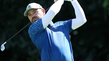 Louis Oosthuizen takes a shot at LIV Golf Singapore