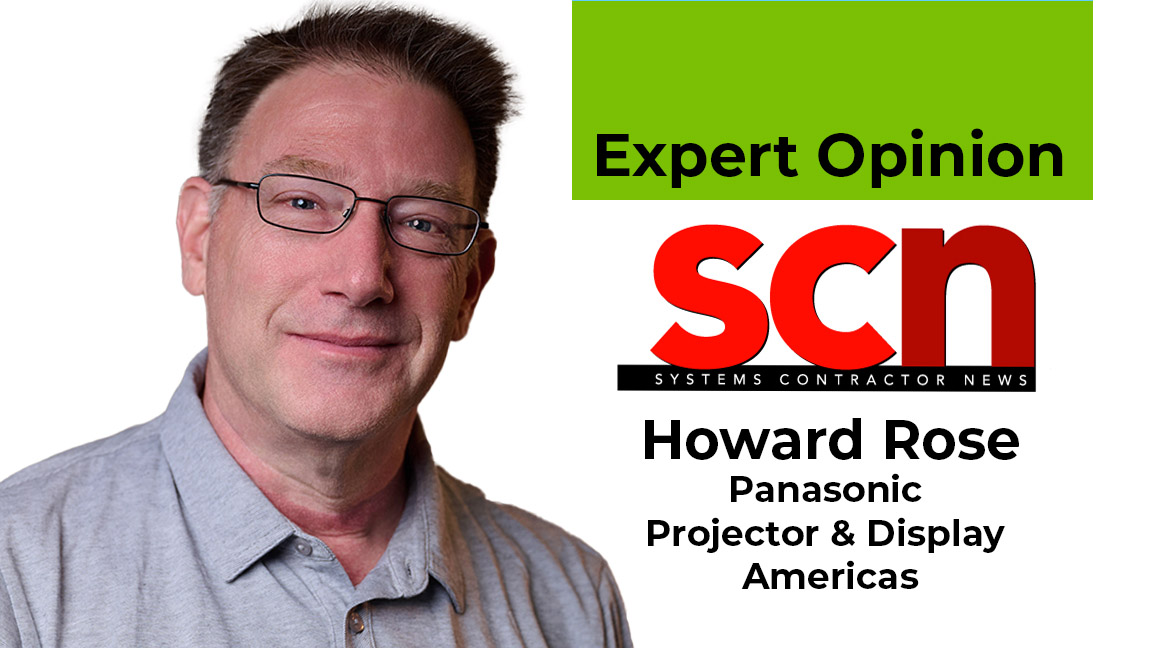Howard Rose, Panasonic Projector &amp; Display Americas