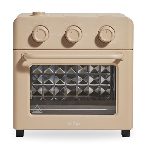 Our Place Wonder Oven | 6-In-1 Air Fryer &amp;amp; Toaster Oven With Steam Infusion | Compact, Countertop Friendly, Fast Preheat, Multifunctional | Air Fry, Toast, Roast, Bake, Reheat &amp;amp; Broil | Steam