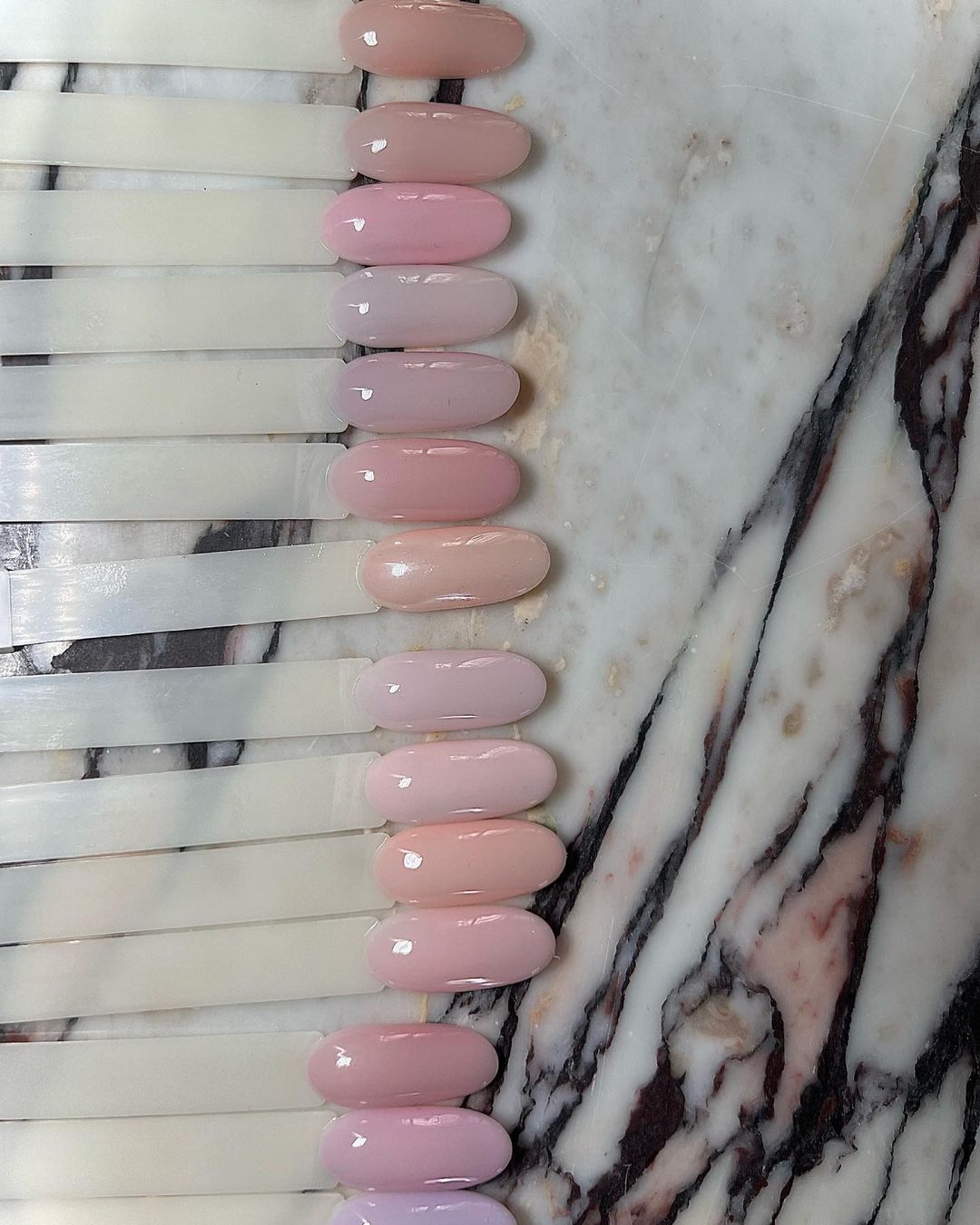 OPI neutral nail swatches