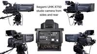 Ikegami UHK-X750 camera from sides and rear.