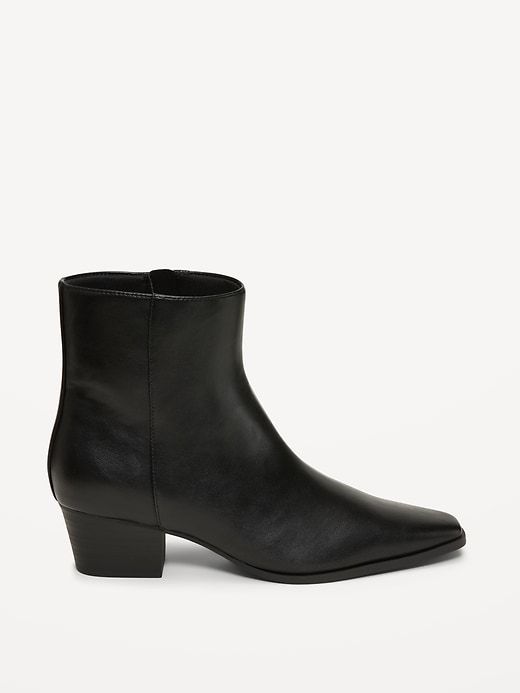 Low-Heel Booties for Women