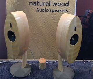 Wooden speakers