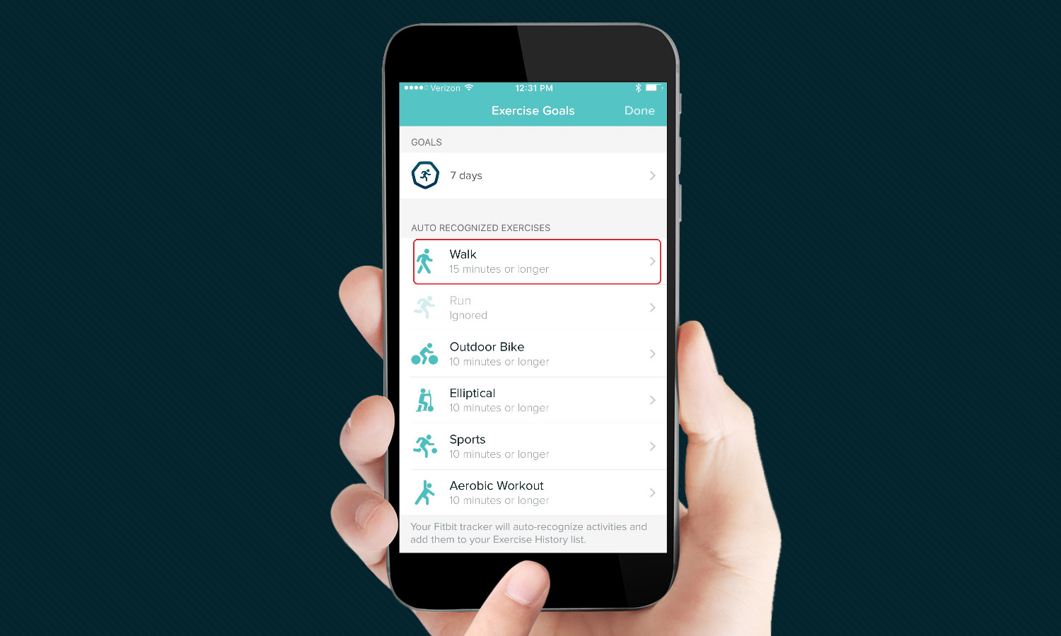 fitbit add exercise