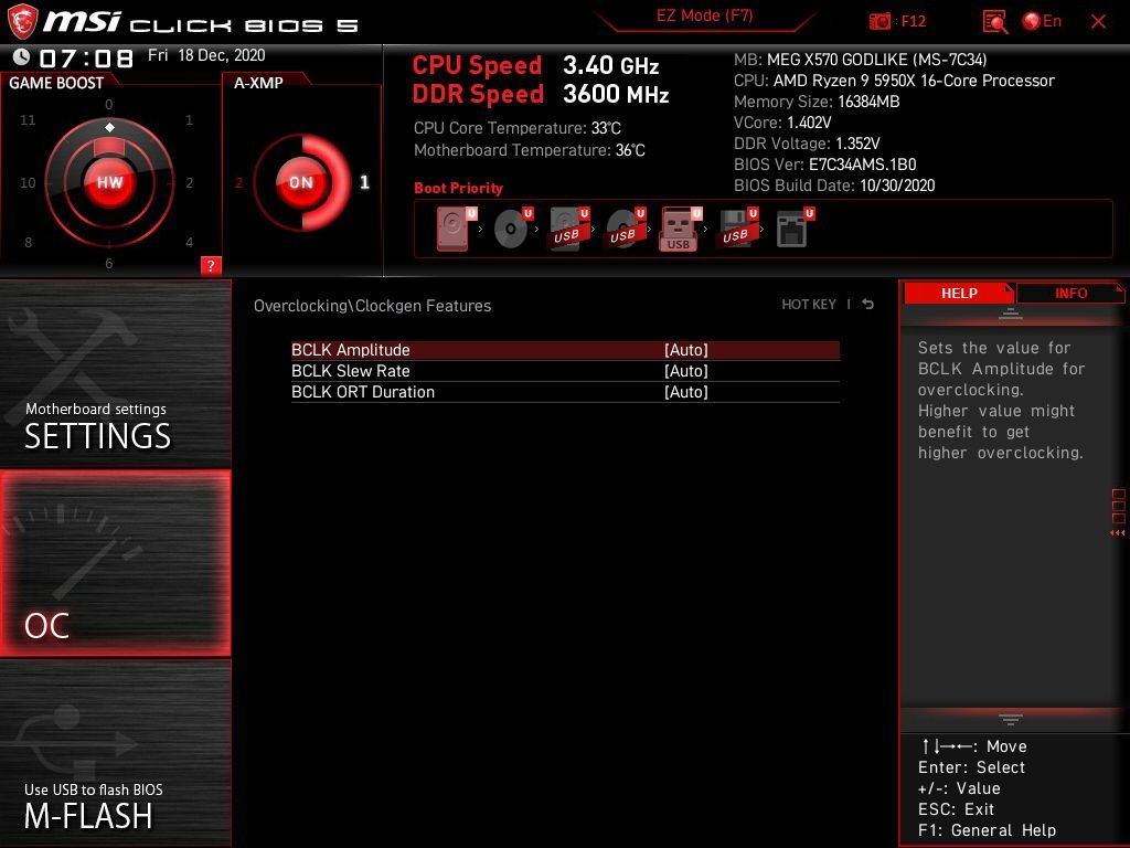 MSI X570 Godlike