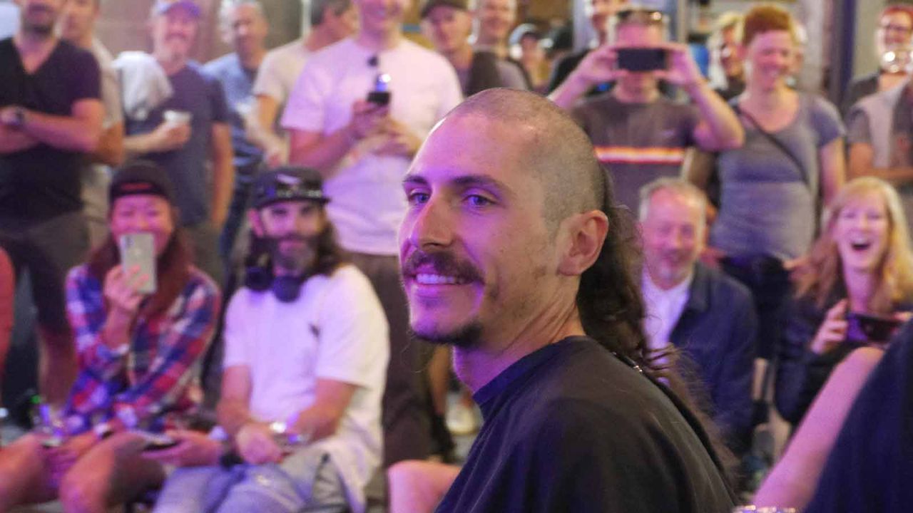 Mitch Docker and Lachlan Morton haircut