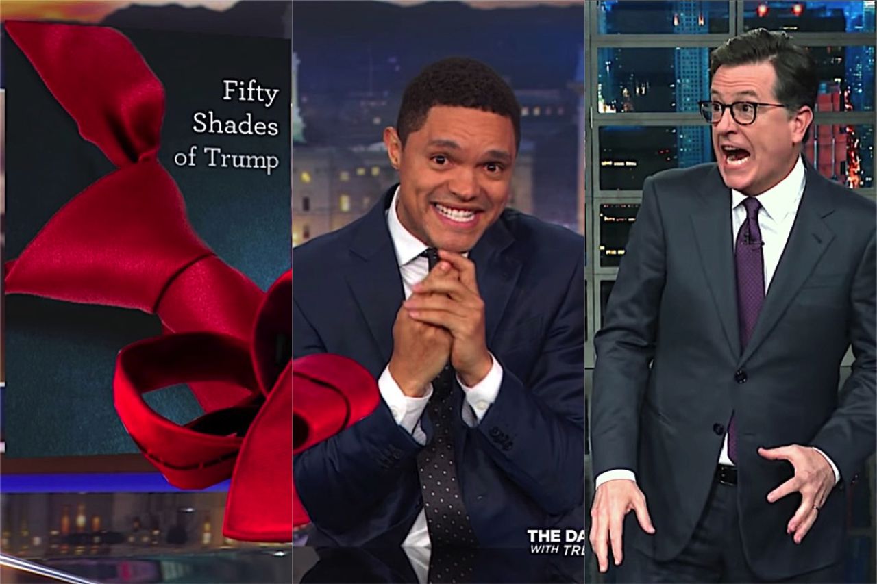 Stephen Colbert and Trevor Noah on Roy Moore