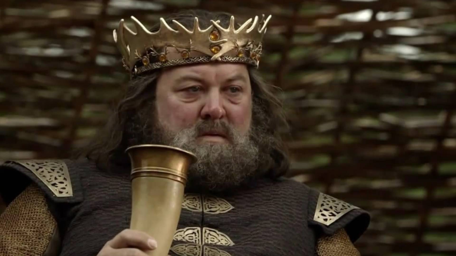 Mark Addy as Robert Baratheon in Game of Thrones