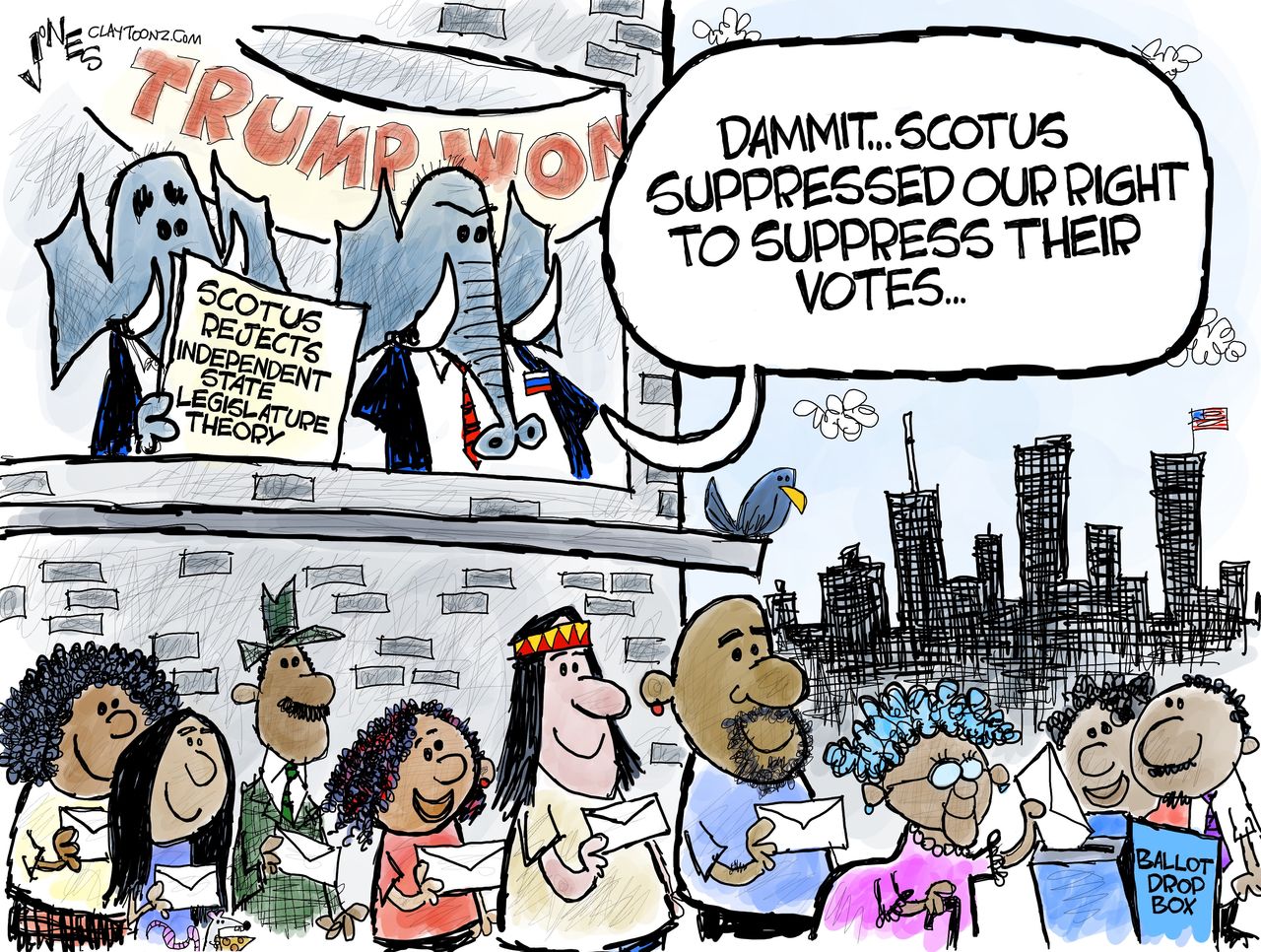 Political Cartoon