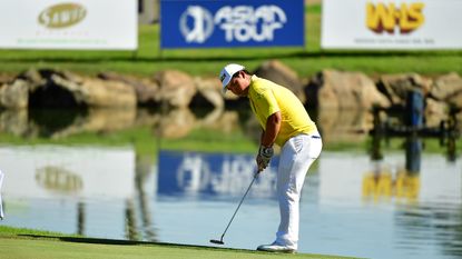 Tom Kim at the 2019 Sabah Masters