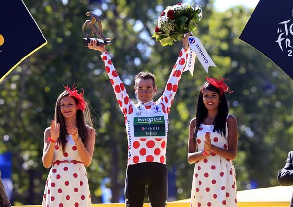 2012 Tour de France mountains classification winner Thomas Voeckler (Europcar)