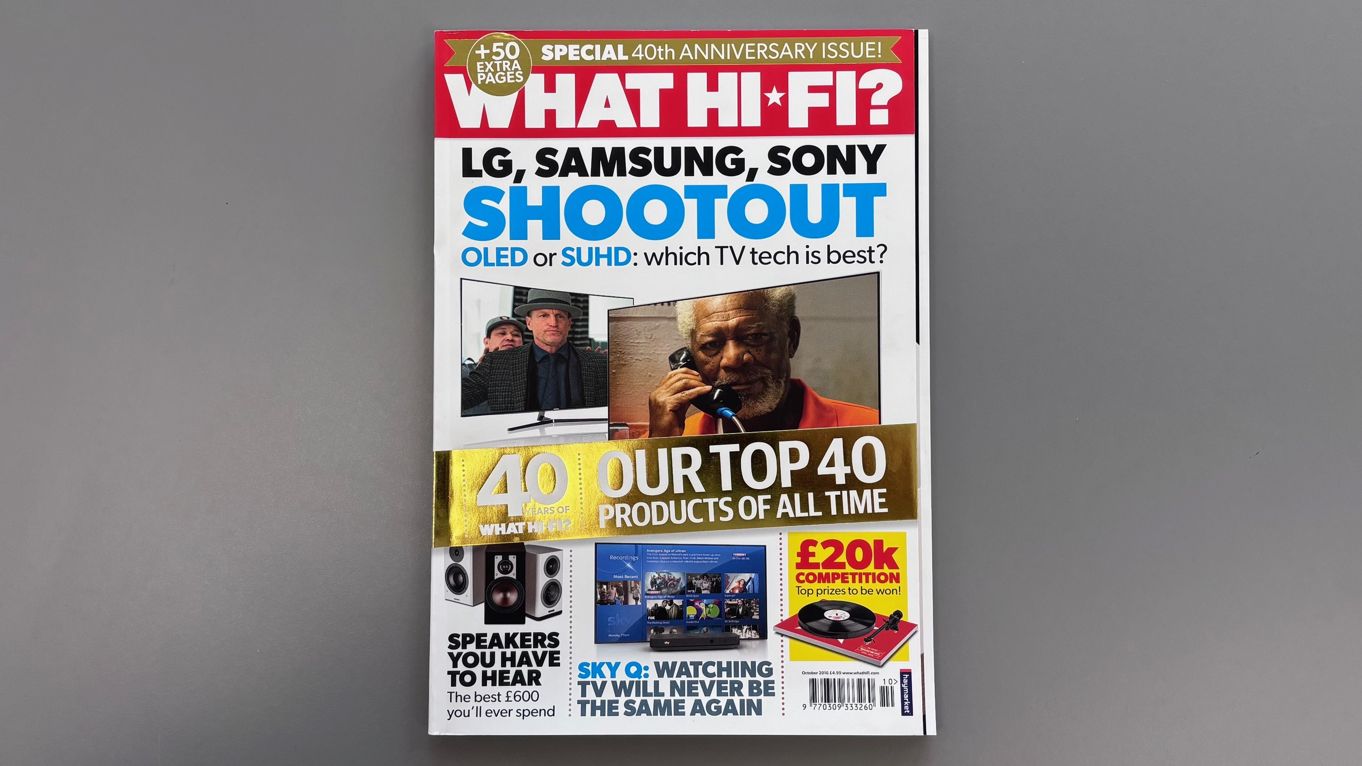 What Hi-Fi? 40th magazine issue 2016