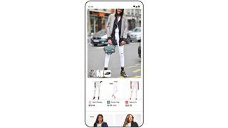 Google Search "Shop the look" feature for Android