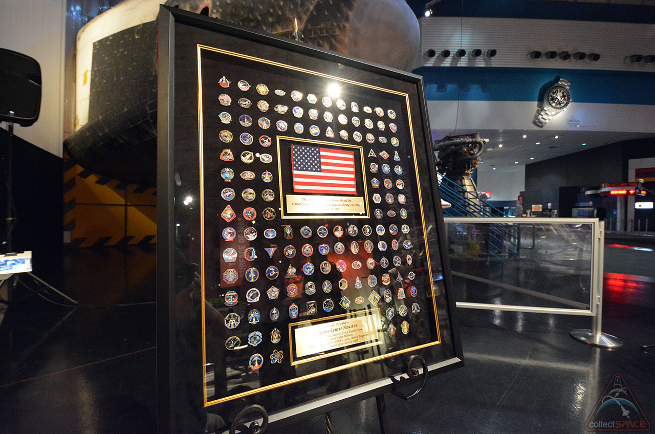 United Space Alliance&#039;s Space Shuttle Mission Pin Collection