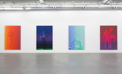 Richard Phillips’ digital interpretations of Cy Twombly’s last paintings