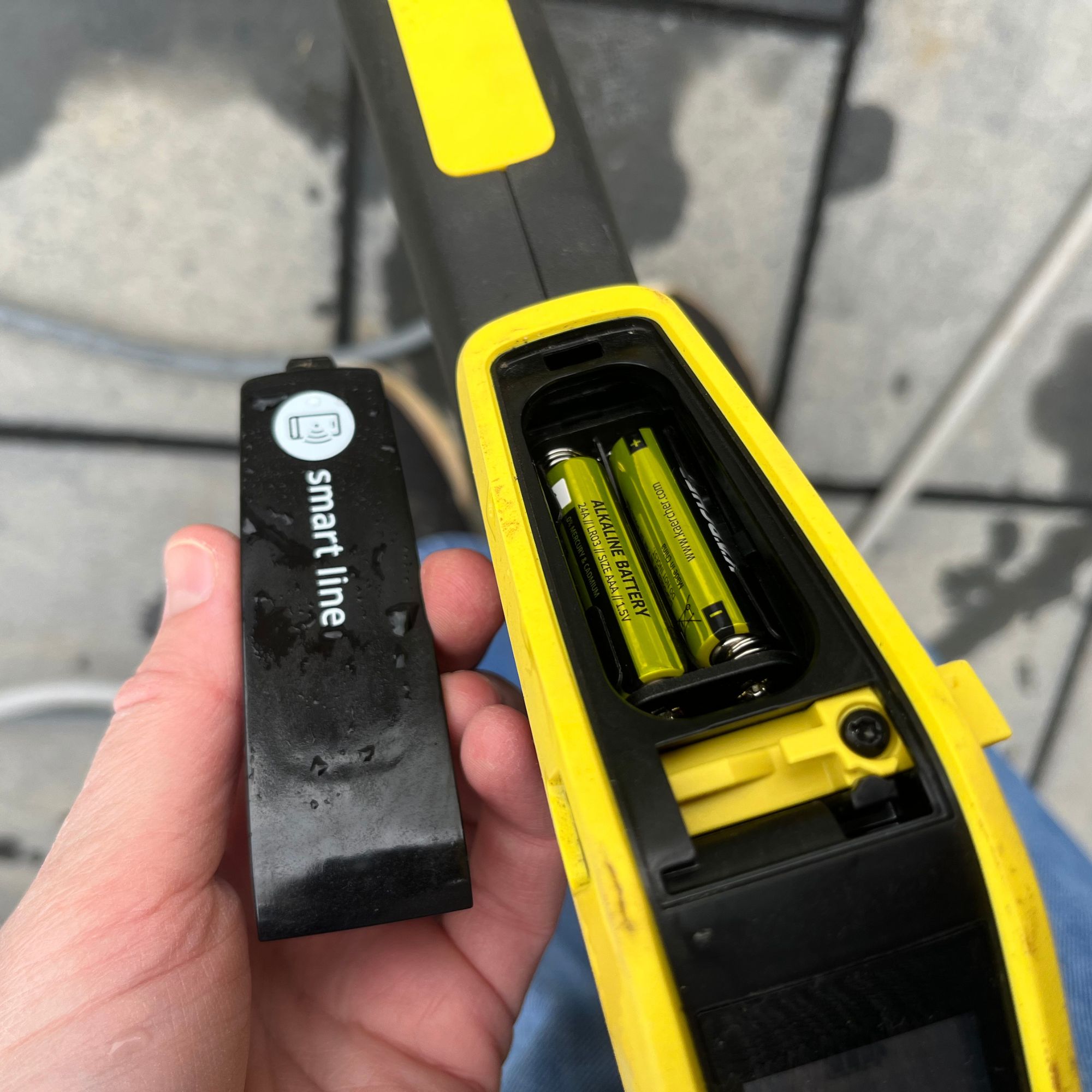 karcher k7 battery in pressure gun